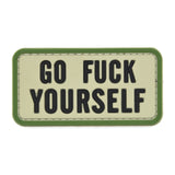 Go F*** Yourself Patch Green