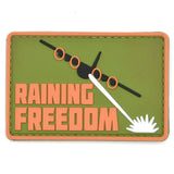 Raining Freedom Patch Green/Orange