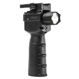 VISM by NcSTAR Gen 2 QR Vertical Grip With Built In LED Flashlight & Red Laser