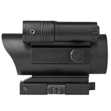 VISM by NcSTAR Red Dot Sight With Built in Flashlight & Red Laser QR Mount