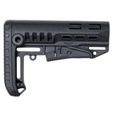 VISM by NcSTAR Compact MIL-SPEC Stock - Black